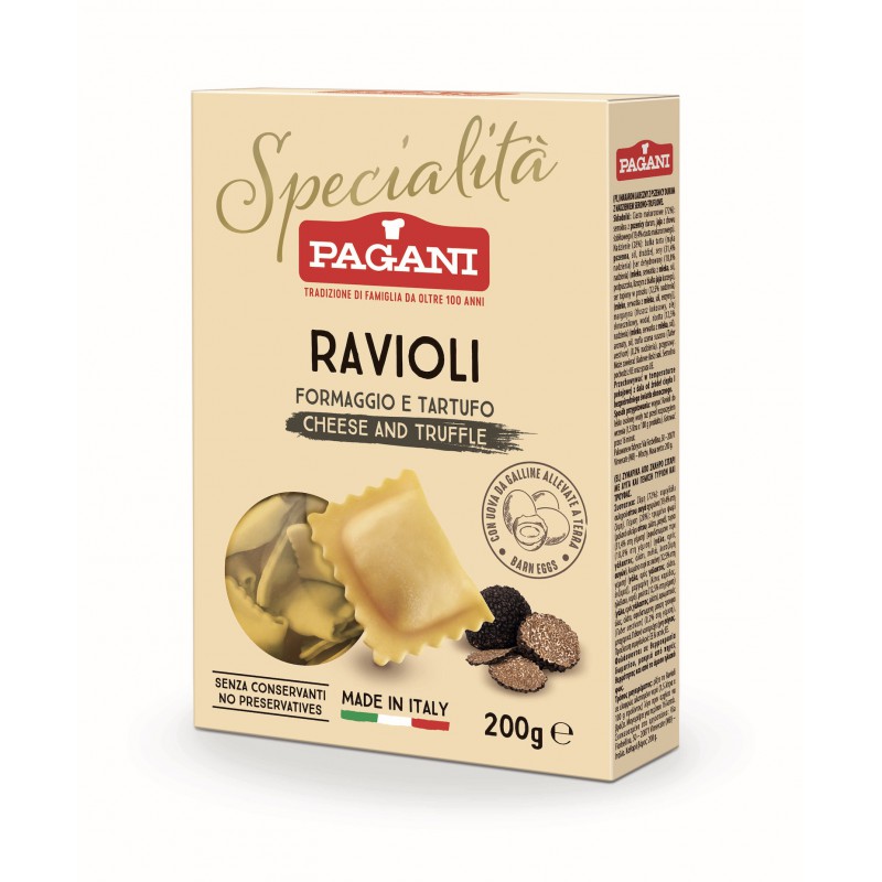 Ravioli formaggio e tartufo - 200 g
