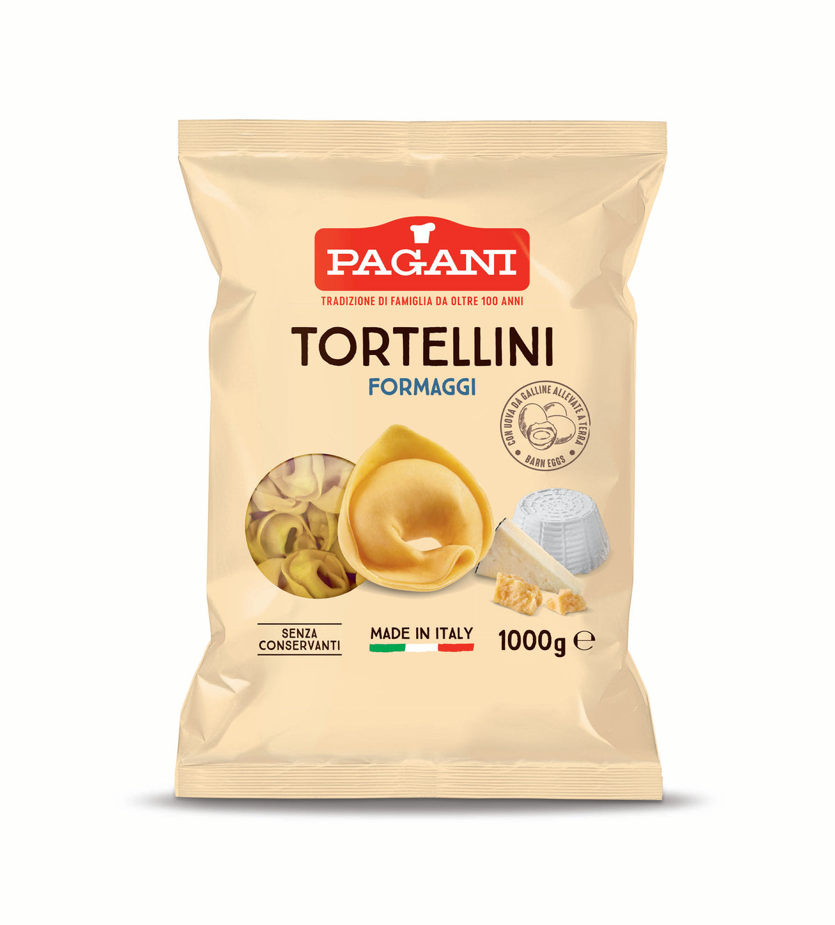 Tortellini formaggi - 1000 g