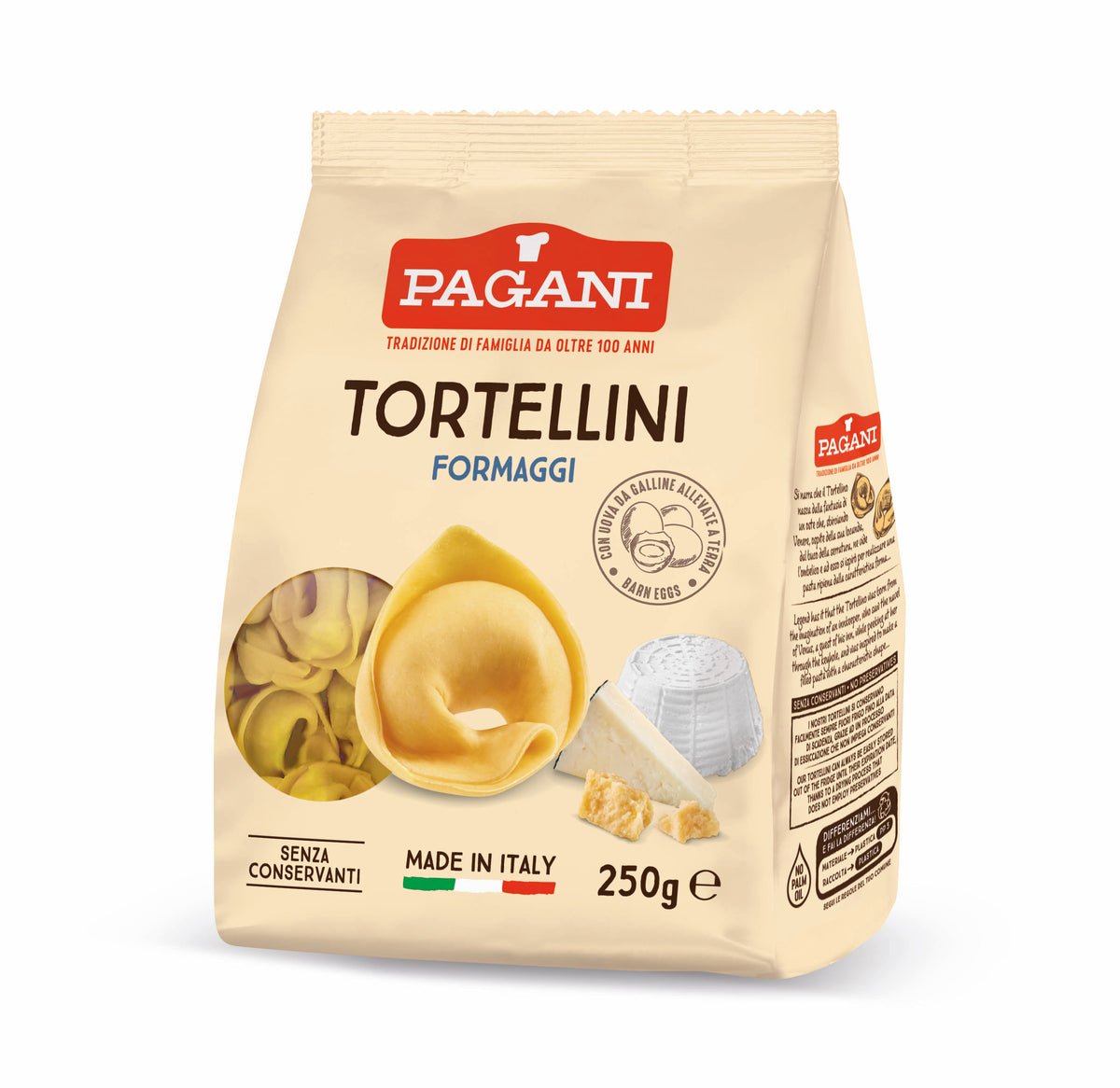 Tortellini formaggi - 250 g